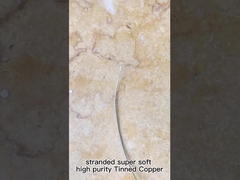 Alambre de alta temperatura rápido de la entrega 16-32awg UL1591 FEP del cable de DingZun para encenderse