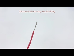 El sólido trenzó el cobre de alta temperatura del cable del silicón/el cobre estañado