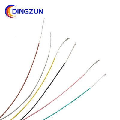 Buen precio El cable de HEAT205Dingzun aisló el diverso ALAMBRE DE ALTA TEMPERATURA al por mayor de alto voltaje de la seguridad UL1592 FEP para la instrumentación En línea
