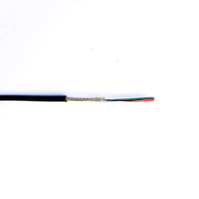 Buen precio CALIENTE 205 el alambre de alta temperatura del silicón del aislamiento de los corazones 4 X 26AWG FEP de la bujía métrica 4 para el cable de control En línea