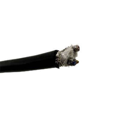 Buen precio 2 pares doblan el aislamiento protegido del cable de señal FEP En línea
