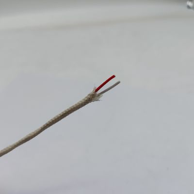 Buen precio Cables de alta temperatura de fibra de vidrio trenzado 1 par de cables de 60 V En línea