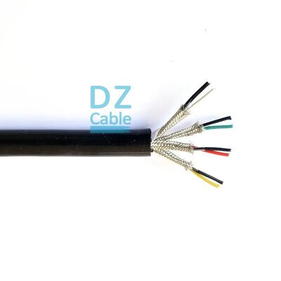 Buen precio Cable de Computadora Multipar Trenzado Individual Blindado FEP – 4 Pares 18AWG 450/750V TC/FEP/ISCR/Silicona En línea