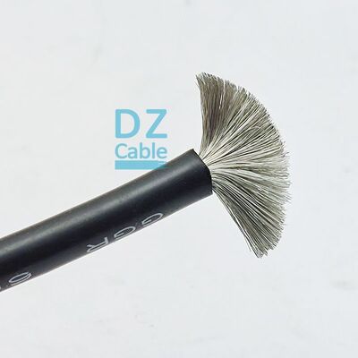 Buen precio Cable de silicona con conductor ultra fino flexible ¥ CU/silicona 6mm2 500V 200°C IEC 60228 Clase 5 En línea