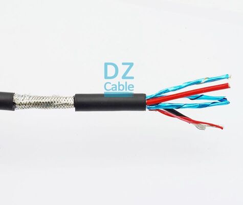 Buen precio Cables industriales personalizados Cable TPV blindado de núcleo múltiple + múltiples pares 4 pares + 2 núcleos En línea